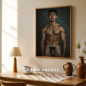 Trendy Male Poster Digital Download