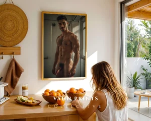 Elegant Male Poster Digital Download