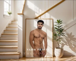 Fashionable Male Wall Art Photography Print