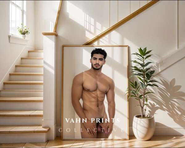 Fashionable Male Wall Art Photography Print