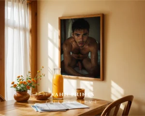 P171c_m1 Modern Male Portrait Poster Digital Download