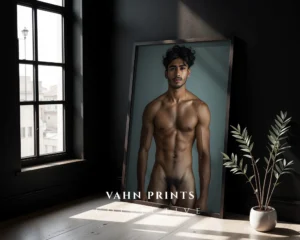 Hipster Man Wall Art Photography Print