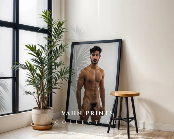 Artistic Male Poster Digital Download