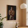 Trendy Male Photography Wall Art Print