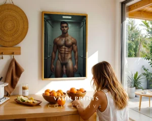 Creative Male Wall Art Photography Print