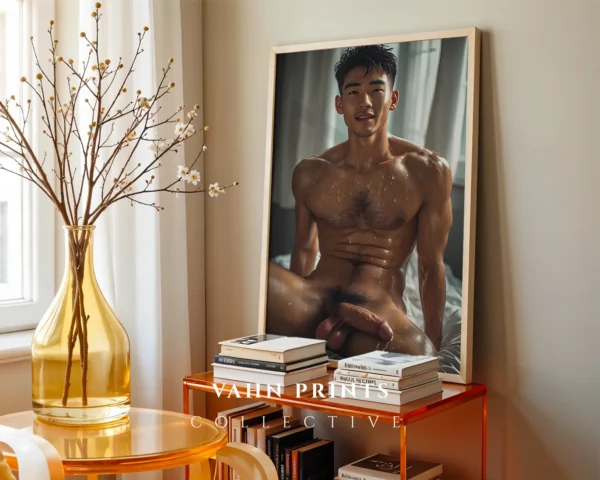 Minimalist Male Photography Wall Art Print