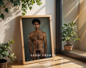 Handsome Male Wall Art Print