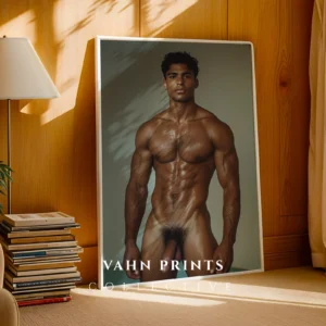 Hipster Male Photography Wall Art Print