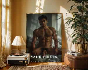 Elegant Male Poster Digital Download