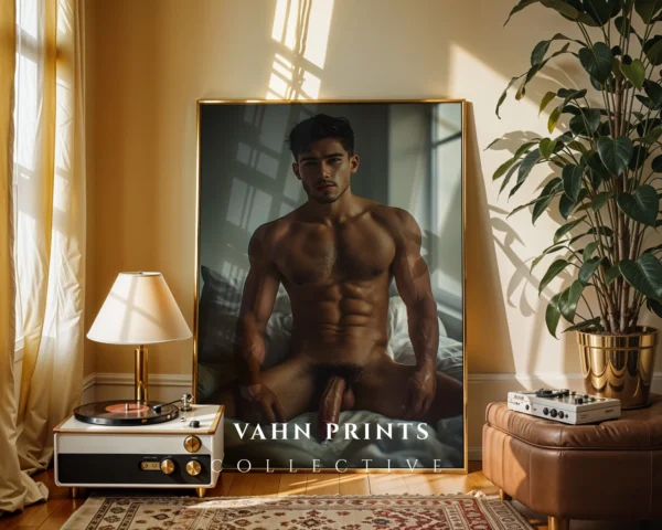 Elegant Male Poster Digital Download