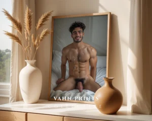 Artistic Male Poster Digital Download