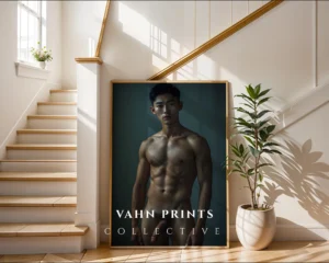 Trendy Male Poster Digital Download