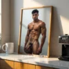 Male Figure Wall Art Print