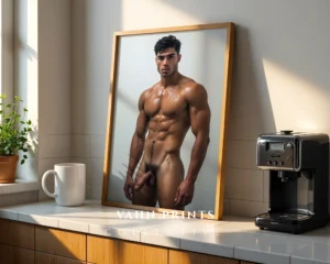 Male Figure Wall Art Print