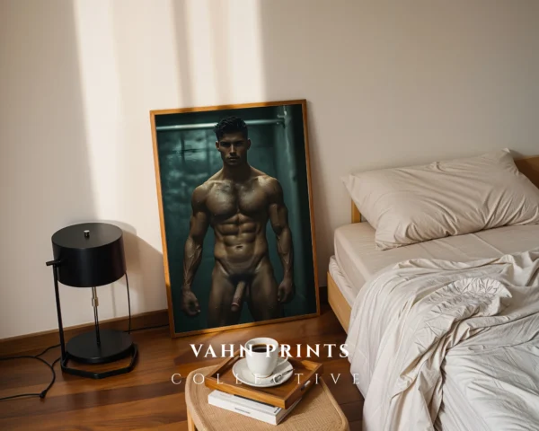 Chic Man Photography Wall Art Print