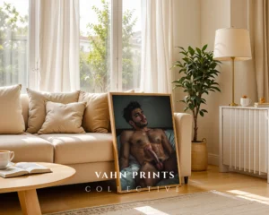 P37c_m1 Modern Male Poster Digital Download