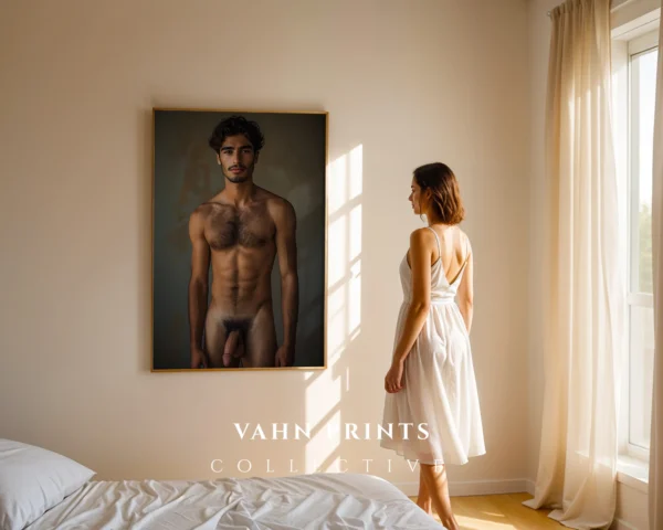 Stylish Male Wall Art Print