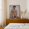 Contemporary Man Photography Wall Art Print