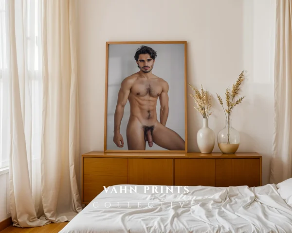 Contemporary Man Photography Wall Art Print