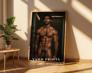 Male Figure Poster Digital Download