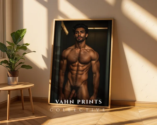 Male Figure Poster Digital Download