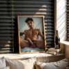 Contemporary Male Photography Wall Art Print