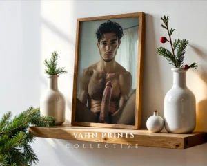 P73c_m1 Masculine Man Wall Art Print