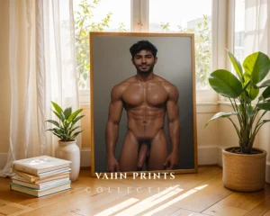 P74c_m1 Modern Male Poster Digital Download