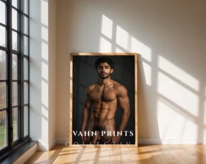 Stylish Male Photography Wall Art Print