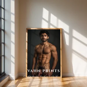 Stylish Male Photography Wall Art Print