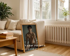 Male Figure Poster Digital Download