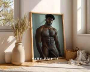 Man Photography Poster Printable Wall Art Instant Download