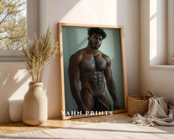 Man Photography Poster Printable Wall Art Instant Download