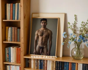 Contemporary Male Poster Wall Art Printable