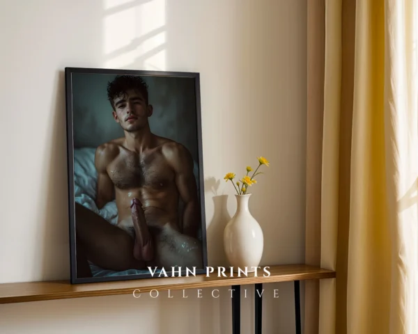 Modern Male Photography Poster Digital Print