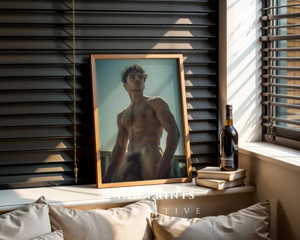 Stylish Male Model Poster Printable