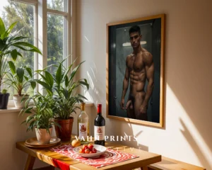 Contemporary Male Wall Art Printable Poster