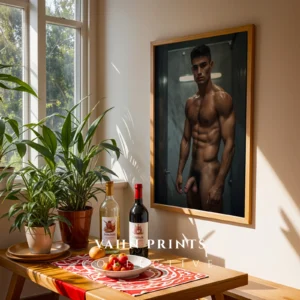 Contemporary Male Wall Art Printable Poster