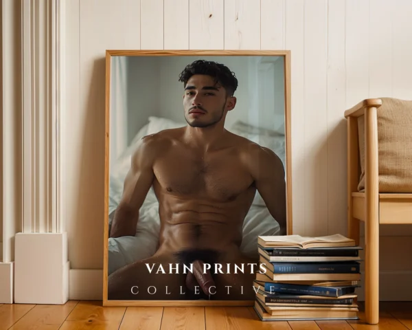 P96c_m1 Elegant Man Wall Art Printable Digital Print