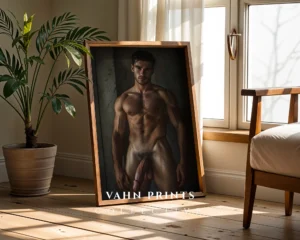 P99c_m1 Modern Man Poster Digital Print Instant Download