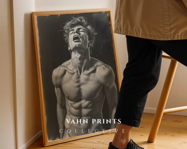 Fine Art Man Portrait Digital Download Wall Decor