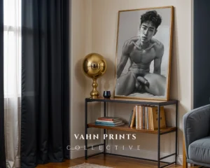 Contemporary Gentleman Art Print Wall Art