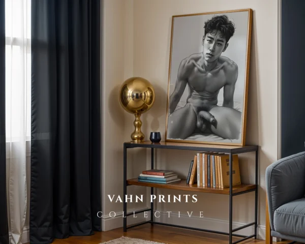 Contemporary Gentleman Art Print Wall Art