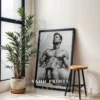 Modern Man Portrait Illustration Printable