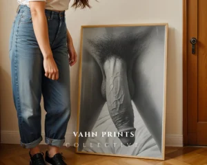 Clean Minimal Man Illustration Printable