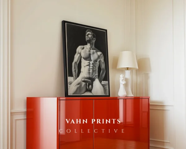 Modern Artistic Gentleman Portrait Decor