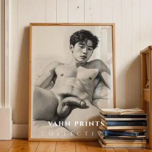 Abstract Man Silhouette Contemporary Wall Art