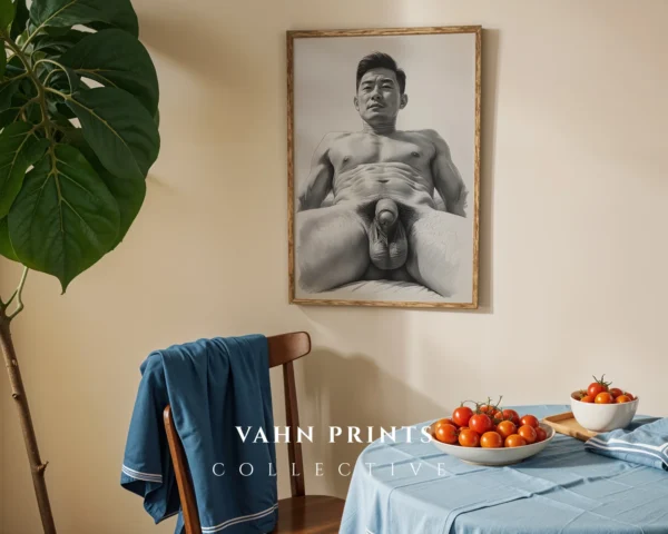 Classic Style Gentleman Portrait Digital