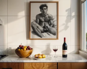 Contemporary Gentleman Illustration Art Print