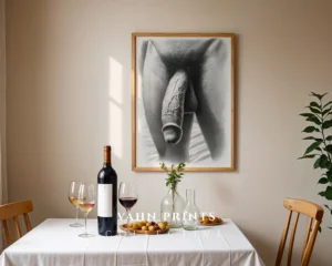 V441c_m1 Fine Art Man Illustration Modern Wall Art